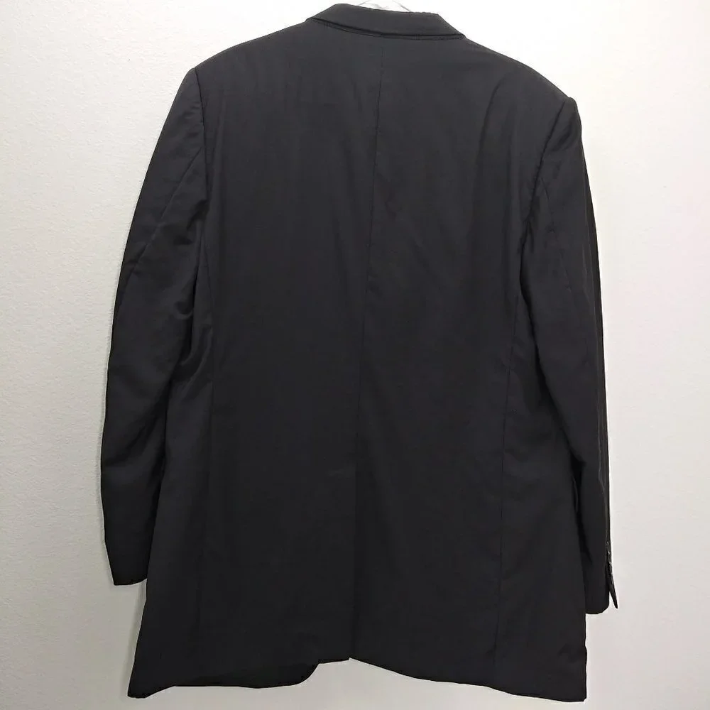 Dolce & Gabbana Men’s 3-Button Black Blazer Corpcore